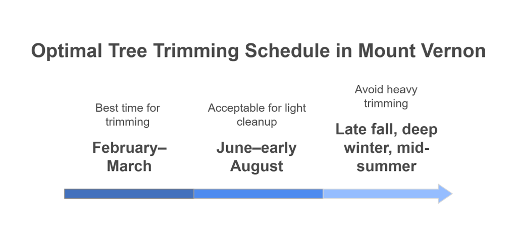 Optimal Tree Trimming Schedule in Mount Vernon, WA
