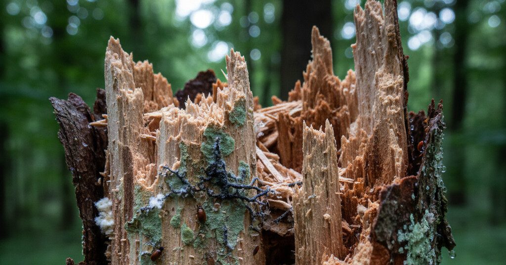 decay in a tree